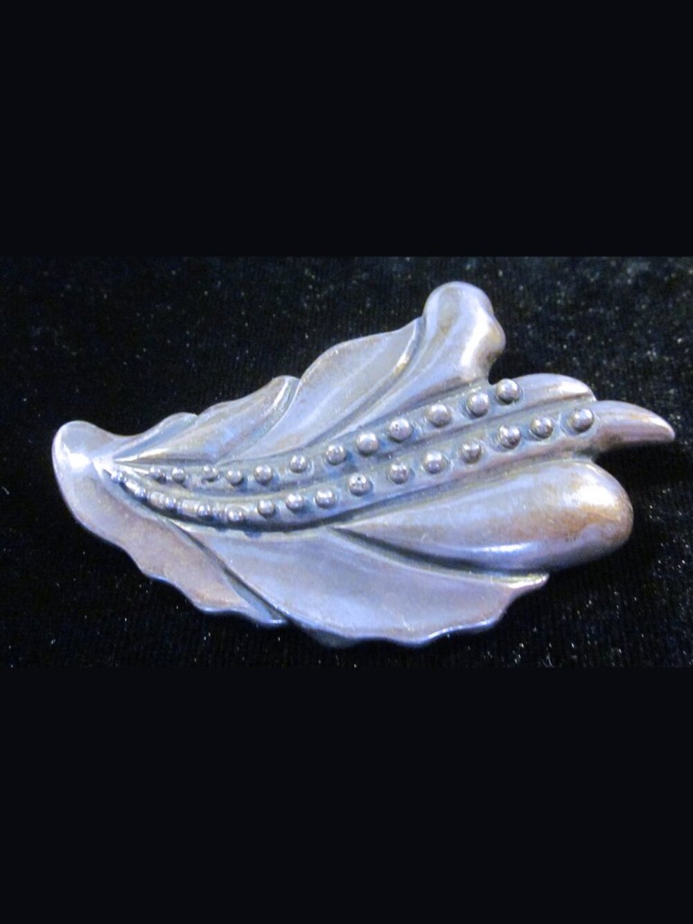 Vintage Taller CBA Sterling Silver 925 Taxco Leaf Women’s Brooch